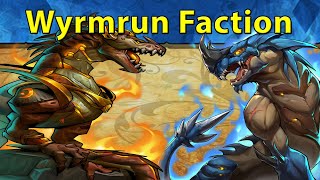 Gems of War Wyrmrun Faction Teams and Strategy [upl. by Ecinnahs569]