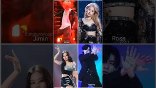 Bts vs Blackpink dance who is Best 🔥 jimin rose jennie Taehyung ytshorts btsshorts blackpink [upl. by Hedley312]