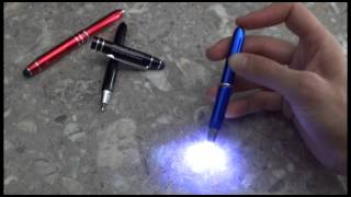 3in1 LED Stylus Pen  By Wearable Imaging [upl. by Higley]