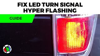 How to Fix Hyper Flashing for LED Turn Signal Lights [upl. by Nelav957]