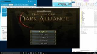 How to fix Baldurs gate Dark Alliance games on PCSX2 snowblind games [upl. by Ogram]