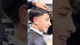 Kinder Friseur 💈💇🏻‍♂️taperfade barbershop foryou viralvideo haircut haircut beforeandafter [upl. by Mihsah]