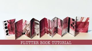 Accordion Bookbinding Tutorial A Flutter Book [upl. by Proudlove]