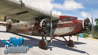 TukanFlightSim Ford Trimotor 5AT  First Look Review  MSFS [upl. by Etnemelc]