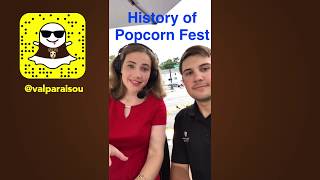 VUTV Coverage of Popcorn Fest  Snapchat Story [upl. by Roobbie]