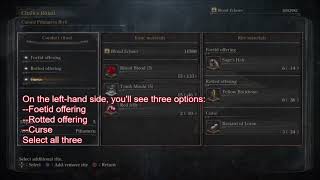 Bloodborne ¦ How to create the Pthumeru Ihyll Root Chalice [upl. by Circosta]