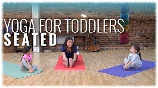 Yoga for Toddlers with AlyssaJean Klazek Seated [upl. by Haig]