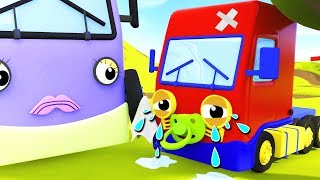 Baby Boo Boo Song  Brand New Nursery Rhymes amp Kids Songs  Baby Truck Accident  Geckos Garage [upl. by Ynnub]