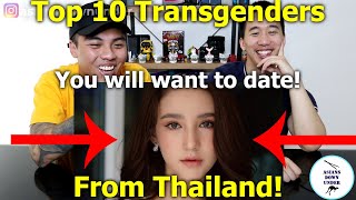 Top 10 Most Beautiful Thai Transgenders  Reaction  Asian Australian [upl. by Haon]