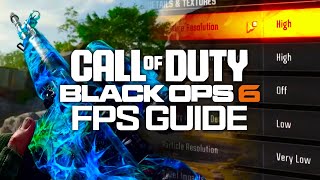 BO6 Best Graphics Settings Boost FPS amp Improve Visibility in Black Ops 6 [upl. by Nottage]