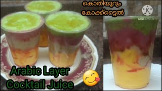 Arabic Layer Cocktail Juice  Fresh Fruits Juice  Filza Cooking Recipes  Ep 25 [upl. by Eran]