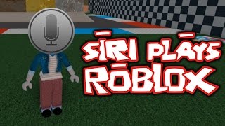 SIRI PLAYS ROBLOX [upl. by Gapin]