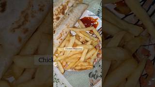 Tasty chicken shawarma 🌯😋 shawarma chickenshawarma shortsvideo cookwithadeeba cooking [upl. by Aoh]