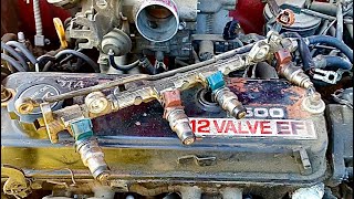 How to remove fuel injectors on a Toyota elchanojose [upl. by Leasia]