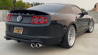 Building a 1000hp Shelby GT500 Super Snake in 10 min Widebody Edition [upl. by Osnofla987]