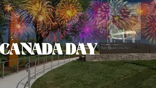 FIRST CANADA DAY EXPERIENCE  Downsview Park [upl. by Atteoj247]