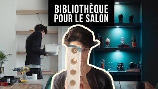 Une étagère en carreaux de plâtre pour le salon [upl. by Tonl]