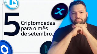 Melhores criptomoedas para SETEMBRO de 2024 [upl. by Ulphia]