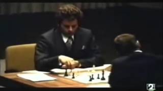 Rare Footage From Fischer Spassky 1972 World Chess Championship [upl. by Eednahs]