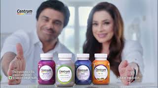 Centrum Adults 50 Supports Overall Health  Neelam amp Samir Soni TVC  Worlds No1 Multivitamin [upl. by Aver]