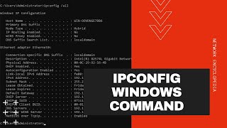 IPCONFIG Command  What it is  How to use it  Network Encyclopedia [upl. by Ahselet]