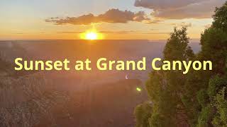 Sunset at Grand Canyon South Rim Hopi Point  Timelapse [upl. by Sidnac]