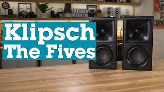 Klipsch The Fives powered speaker system  Crutchfield [upl. by Trenna]