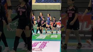 東レアローズ選手入場‼️ 女子バレーボール japanvolleyball アイドル volleyballworld [upl. by Farhi]