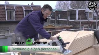 Een dakopbouw op uw woning in 1 dag  HD [upl. by Beckerman]