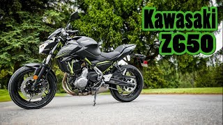 2019 Kawasaki Z650 First Ride  Review [upl. by Ayle]