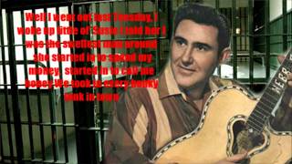 In the Jailhouse now Webb Pierce with Lyrics [upl. by Haneeja]