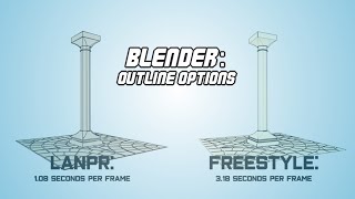 Blender  Outline Options [upl. by Ahsieni]