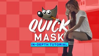 GIMP Quick Mask InDepth Tutorial [upl. by Schonfield]