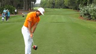 Rickie Fowler Driver Swing DTL The Players 2 [upl. by Post]