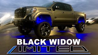 Limited Edition Lifted Truck 2020 GMC Sierra Black Widow 4x4  Dave Arbogast Lifted Trucks G14260 [upl. by Candyce]