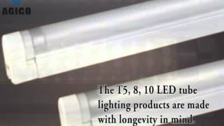 T5 8 10 LED Tube LightingLED T8 TubesLED T5 TubesT5 LED Tube Lighting [upl. by Ling]