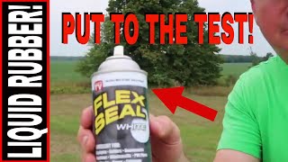 FLEX SEAL SPRAY RUBBER PUT TO THE TEST [upl. by Selig226]