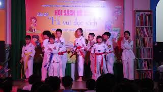 H3TAcademyHè 2024  Thư Viện Tỉnh Bình Dương  Hội Sách Hè  Taekwondo  Bài Quyền Số 01 [upl. by Nnylimaj]