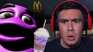 I ORDERED THE GRIMACE SHAKE FROM MCDONALDS AND WOKE UP IN GRIMACES BASEMENT  Free Random Games [upl. by Liebermann]