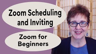 How to Schedule a Zoom Meeting and Invite Others  Zoom for Beginners  Nov 2020 [upl. by Lietman]