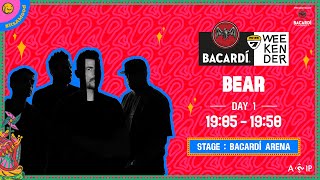 LIVE BACARDÍ NH7 Weekender 2023  BEAR  BACARDÍ Arena  ItsaMood [upl. by Tahmosh]