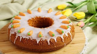 Brzi mekani kolač od mrkve – lastminute uskršnji kolač  carrot cake [upl. by Namlak]