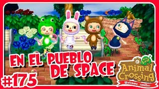 DE VISITA FURRY EN EL PUEBLO DE SPACE 175 ANIMAL CROSSING NEW LEAF WELCOME AMIIBO [upl. by Siulesoj]