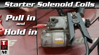 Starter solenoid Pullin and Holdin coils explained and tested [upl. by Rma109]