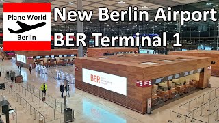 BER Terminal 1  Eröffnung Flughafen Berlin Brandenburg am 31102020 [upl. by Dric]