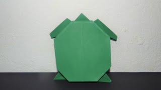 Cómo hacer una tortuga de papel a origami fácil y paso a paso [upl. by Nyar]