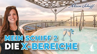 Vorgestellt Mein Schiff 2  XBereiche für SuitenGäste [upl. by Arraeit]