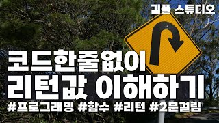 프로그래밍파이썬 자바 c언어 등 함수 메소드 리턴값 개념 이해하기 [upl. by Idna48]