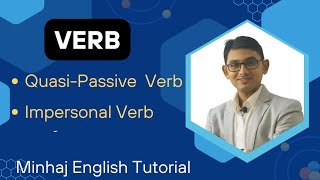 QuasiPassive amp Impersonal Verb  Verb  BCS  University Admission Test  Basic English Tutorial [upl. by Aidahs]