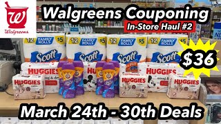 Walgreens Couponing  InStore Haul 2  Everything for 36 [upl. by Nylcoj]